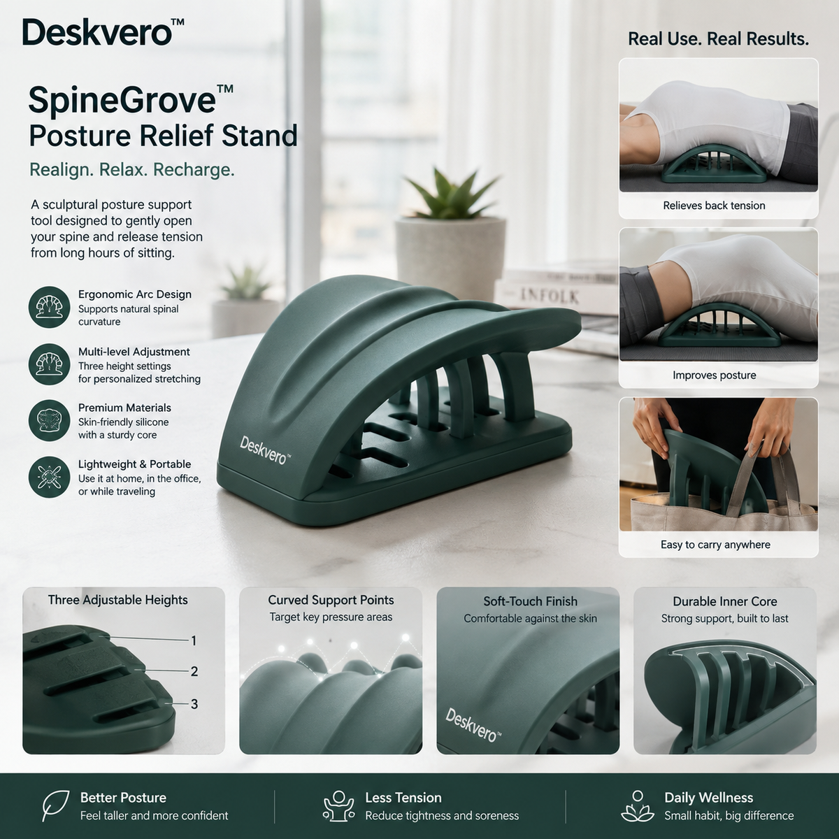 👣 Deskvero™ SoleWave Foot Pressure Rocker