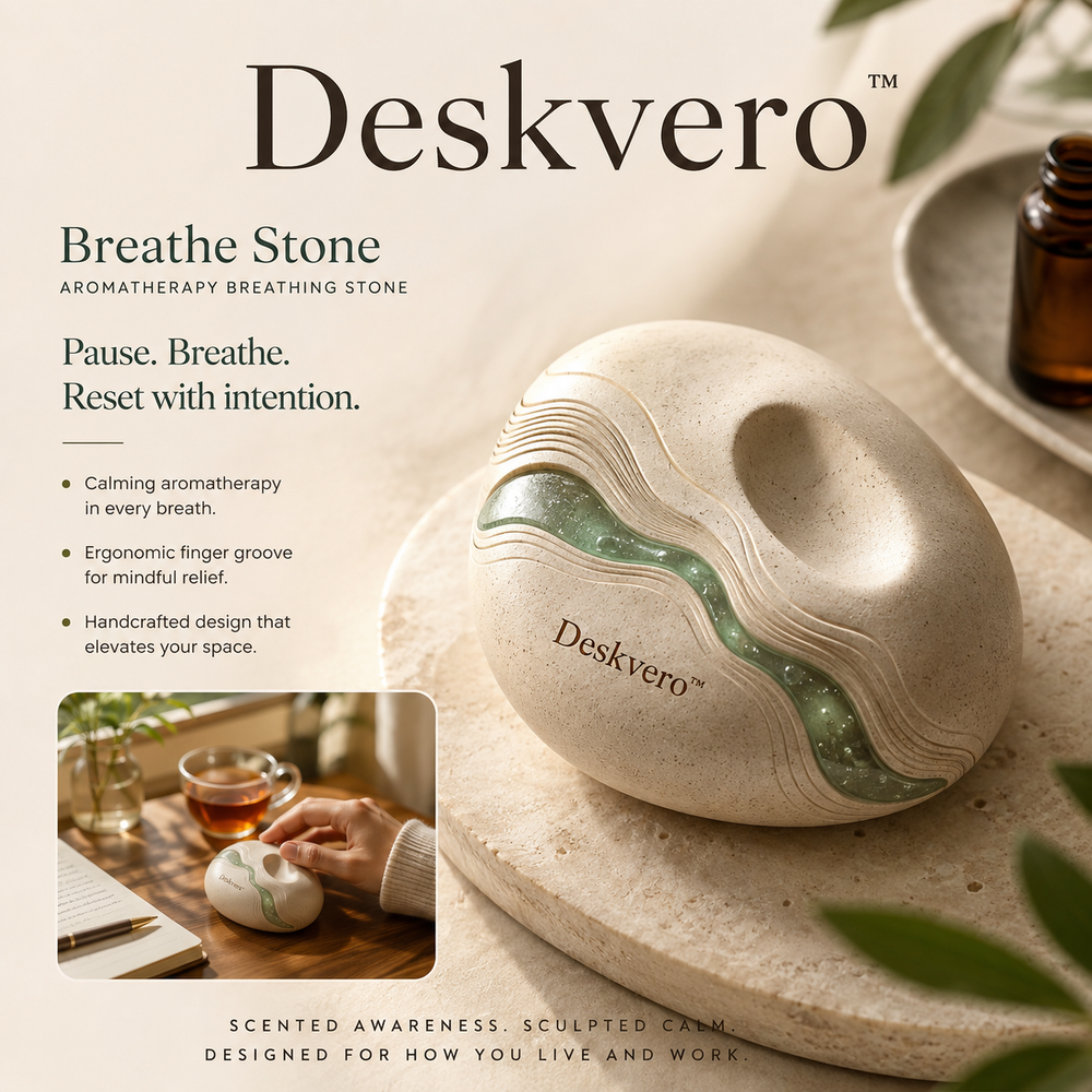 Deskvero™ Pebble Aroma Rest