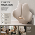 🪑 Deskvero™ CloudContour Lumbar Support Cushion
