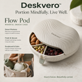 🥜 Deskvero™ Flora Pod Snack Organizer
